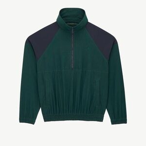 Saint Laurent Cassandre Half-Zip Jacket